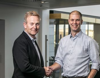 David Thomas handshake