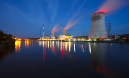 Nuclear power station at night belgium 2021 08 30 02 13 10 utc min